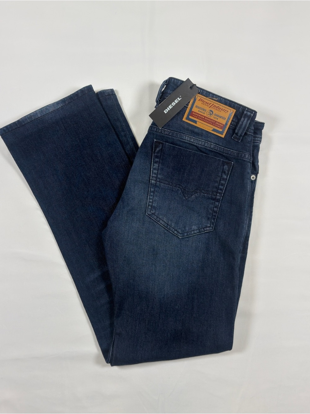 Diesel Men’s Blue Slim Straight Jeans NWT